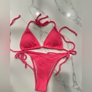 Vibrant Pink Bikini Set
